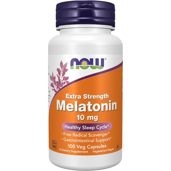 Now Foods Melatonin 10 mg 100 Veg Capsules